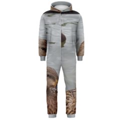 Framed Ducks Hooded Jumpsuit (men)  by okhismakingart