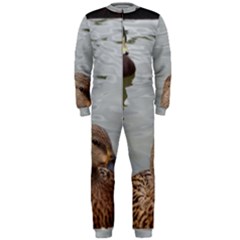 Framed Ducks Onepiece Jumpsuit (men)  by okhismakingart