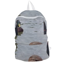 Framed Ducks Foldable Lightweight Backpack by okhismakingart