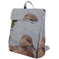 Framed Ducks Flap Top Backpack