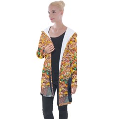 Luna Standing Longline Hooded Cardigan