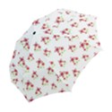 Cute Floral Drawing Motif Pattern Folding Umbrellas View2