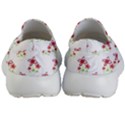 Cute Floral Drawing Motif Pattern Kids  Lightweight Slip Ons View4