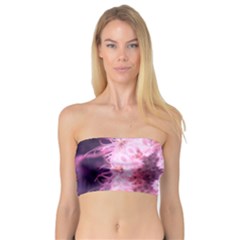 Pink Closing Queen Annes Lace Bandeau Top by okhismakingart