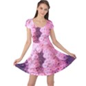 Pink Closing Queen Annes Lace Cap Sleeve Dress View1