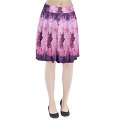 Pink Closing Queen Annes Lace Pleated Skirt by okhismakingart