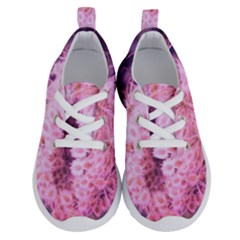 Pink Closing Queen Annes Lace Running Shoes by okhismakingart