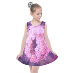 Pink Closing Queen Annes Lace Kids  Summer Dress