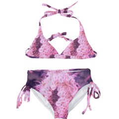 Pink Closing Queen Annes Lace Kids  Classic Bikini Set