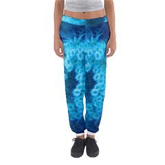 Blue Closing Queen Annes Lace Women s Jogger Sweatpants by okhismakingart