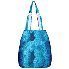 Blue Closing Queen Annes Lace Center Zip Backpack