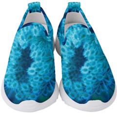 Blue Closing Queen Annes Lace Kids  Slip On Sneakers