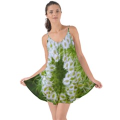 Green Closing Queen Annes Lace Love The Sun Cover Up by okhismakingart