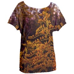 Goldenrod Version Ii Women s Oversized Tee