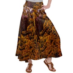 Goldenrod Version Ii Satin Palazzo Pants