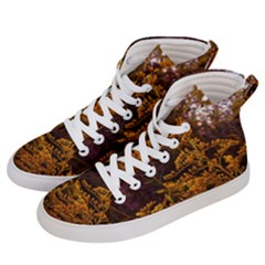 Goldenrod Version Ii Men s Hi-top Skate Sneakers by okhismakingart