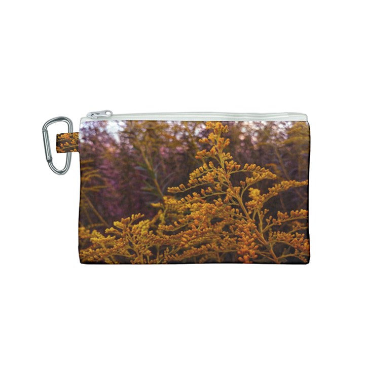 Goldenrod Version II Canvas Cosmetic Bag (Small)