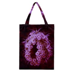 Purple Closing Queen Annes Lace Classic Tote Bag by okhismakingart