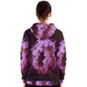 Purple Closing Queen Annes Lace Women s Zipper Hoodie View2