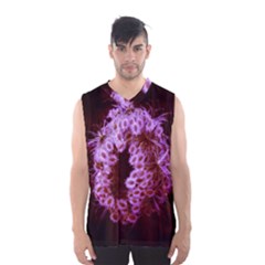 Purple Closing Queen Annes Lace Men s Basketball Tank Top by okhismakingart