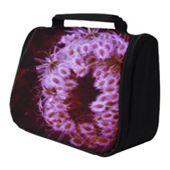 Purple Closing Queen Annes Lace Full Print Travel Pouch (small)