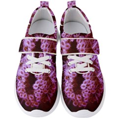 Purple Closing Queen Annes Lace Men s Velcro Strap Shoes by okhismakingart