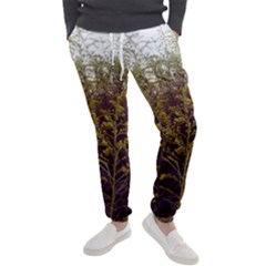 Purple And Yellow Goldenrod Men s Jogger Sweatpants