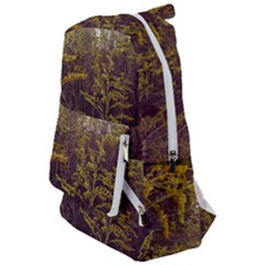 Purple And Yellow Goldenrod Travelers  Backpack