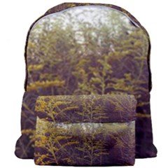 Purple And Yellow Goldenrod Giant Full Print Backpack by okhismakingart