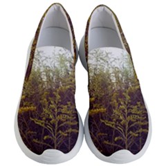 Purple And Yellow Goldenrod Women s Lightweight Slip Ons by okhismakingart