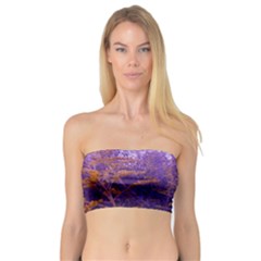 Yellow And Blue Goldenrod Bandeau Top by okhismakingart