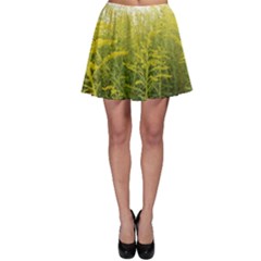 Yellow Goldenrod Skater Skirt by okhismakingart