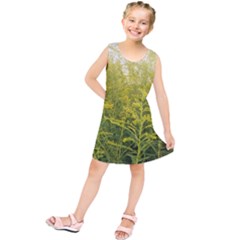 Yellow Goldenrod Kids  Tunic Dress by okhismakingart