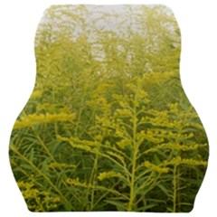 Yellow Goldenrod Car Seat Velour Cushion 