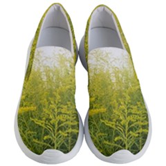 Yellow Goldenrod Women s Lightweight Slip Ons by okhismakingart