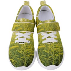 Yellow Goldenrod Women s Velcro Strap Shoes by okhismakingart