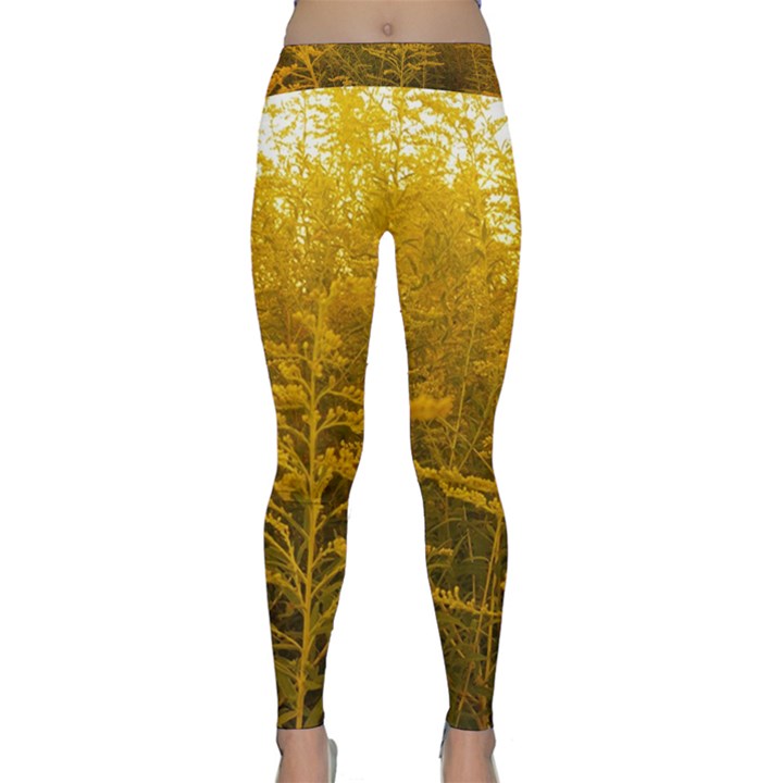 Gold Goldenrod Classic Yoga Leggings