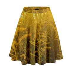 Gold Goldenrod High Waist Skirt by okhismakingart