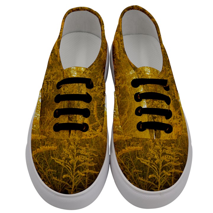 Gold Goldenrod Men s Classic Low Top Sneakers