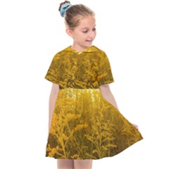 Gold Goldenrod Kids  Sailor Dress