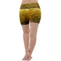 Gold Goldenrod Lightweight Velour Yoga Shorts View4