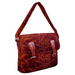 Red Goldenrod Buckle Messenger Bag