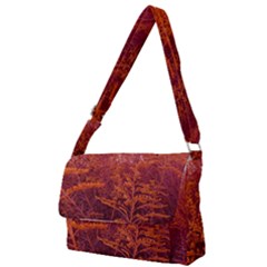 Red Goldenrod Full Print Messenger Bag by okhismakingart