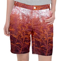 Red Goldenrod Pocket Shorts