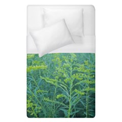 Turquoise Goldenrod Duvet Cover (single Size) by okhismakingart