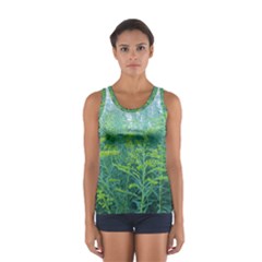 Turquoise Goldenrod Sport Tank Top 