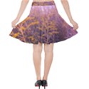 Pink Goldenrod Velvet High Waist Skirt View2