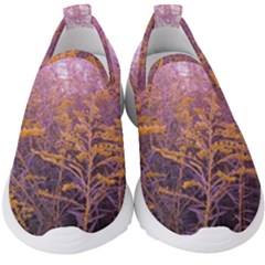 Pink Goldenrod Kids  Slip On Sneakers