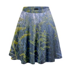 Blue Goldenrod High Waist Skirt by okhismakingart