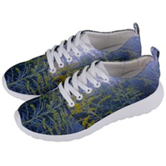 Blue Goldenrod Men s Lightweight Sports Shoes by okhismakingart